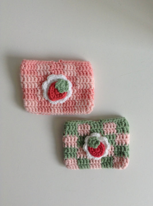 STRAWBERRY CARD HOLDER