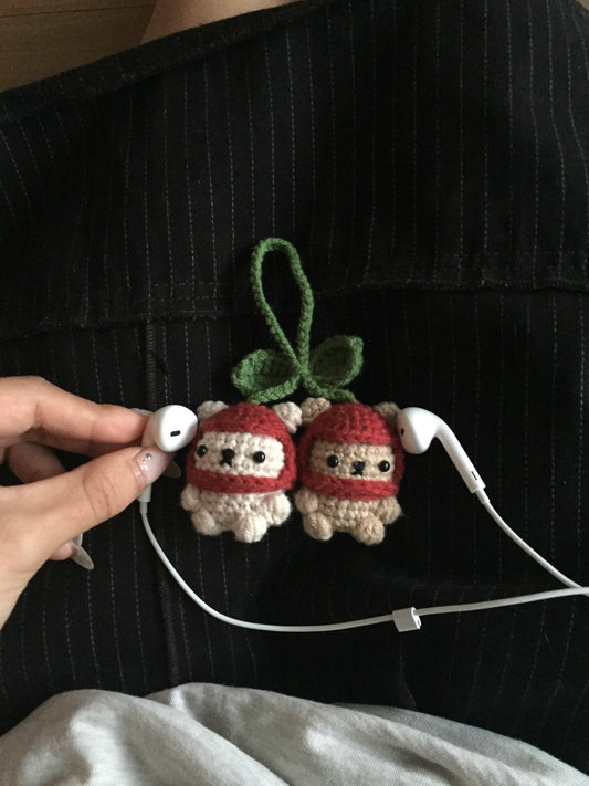 CHERRY BEAR CHARM