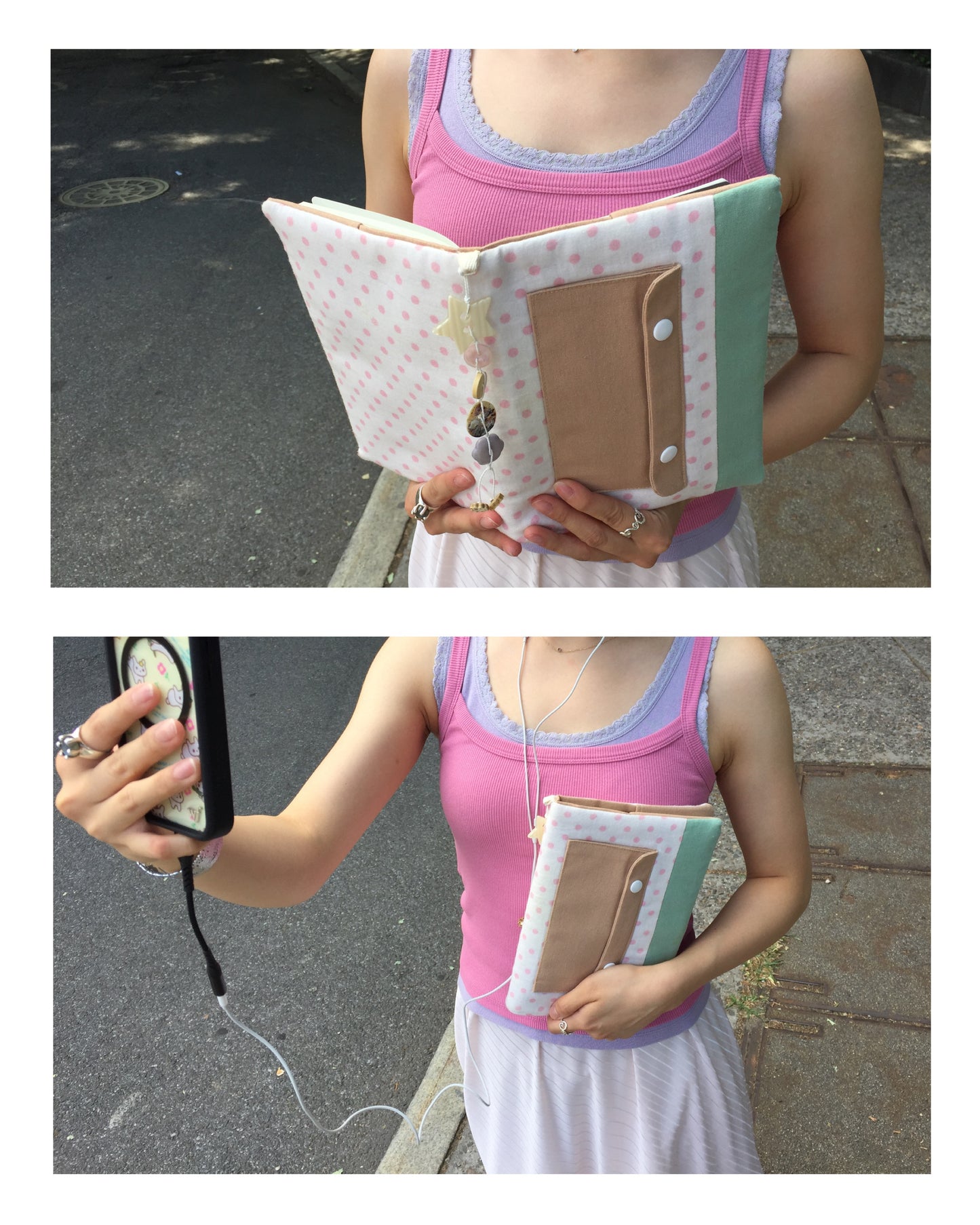 MINT CREAM JOURNAL COVER